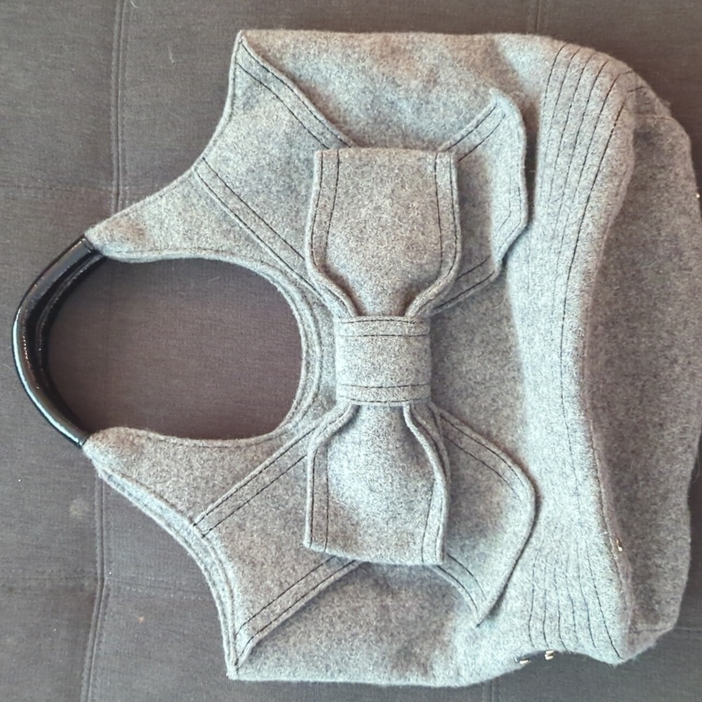 Kate Spade wool bow tote